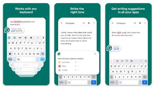 اپلیکیشن Grammarlyگرمرلی
