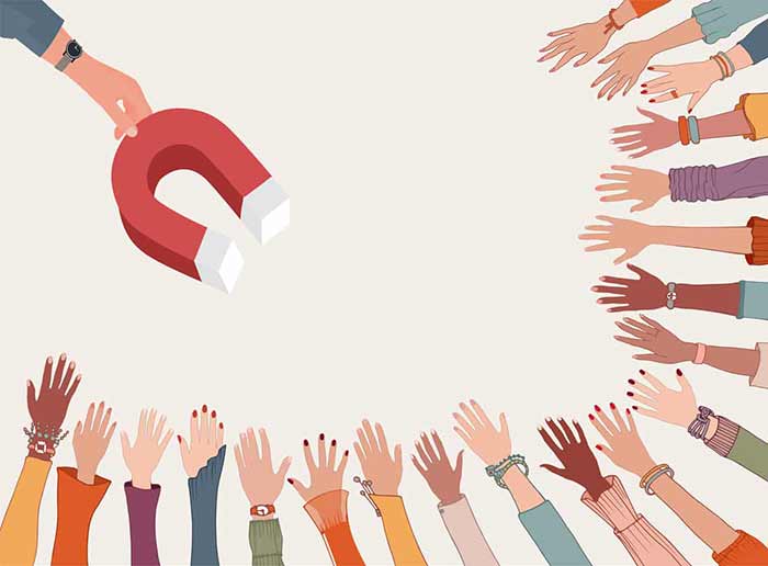 بازاریابی جذب مشتریان